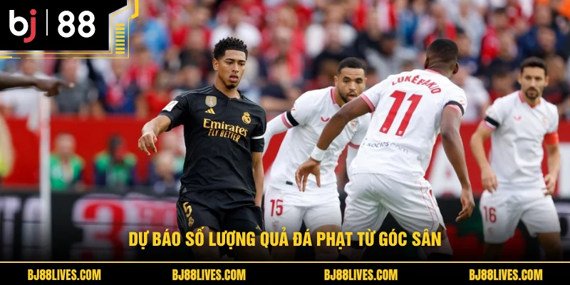 Dự báo số lượng quả đá phạt từ góc sân